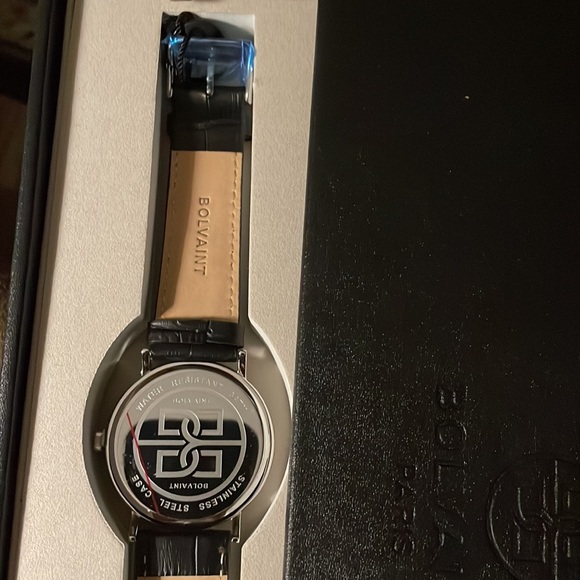 Bolvaint Paris mens watches 3 of them all brand new still with plastic - Picture 8 of 8